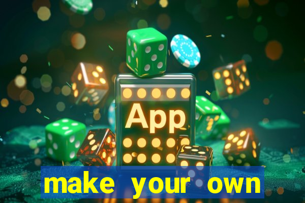 make your own bingo app